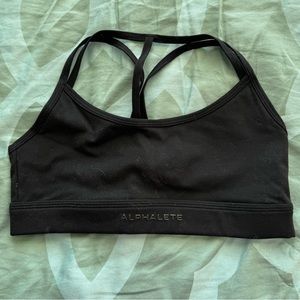 Alphalete Alphalux Tri Bra — Small — Black